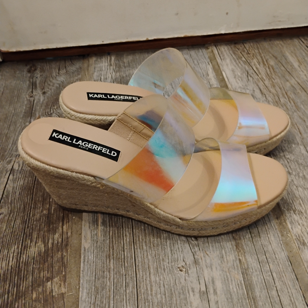 Karl Lagerfeld Sandals Size 9.5